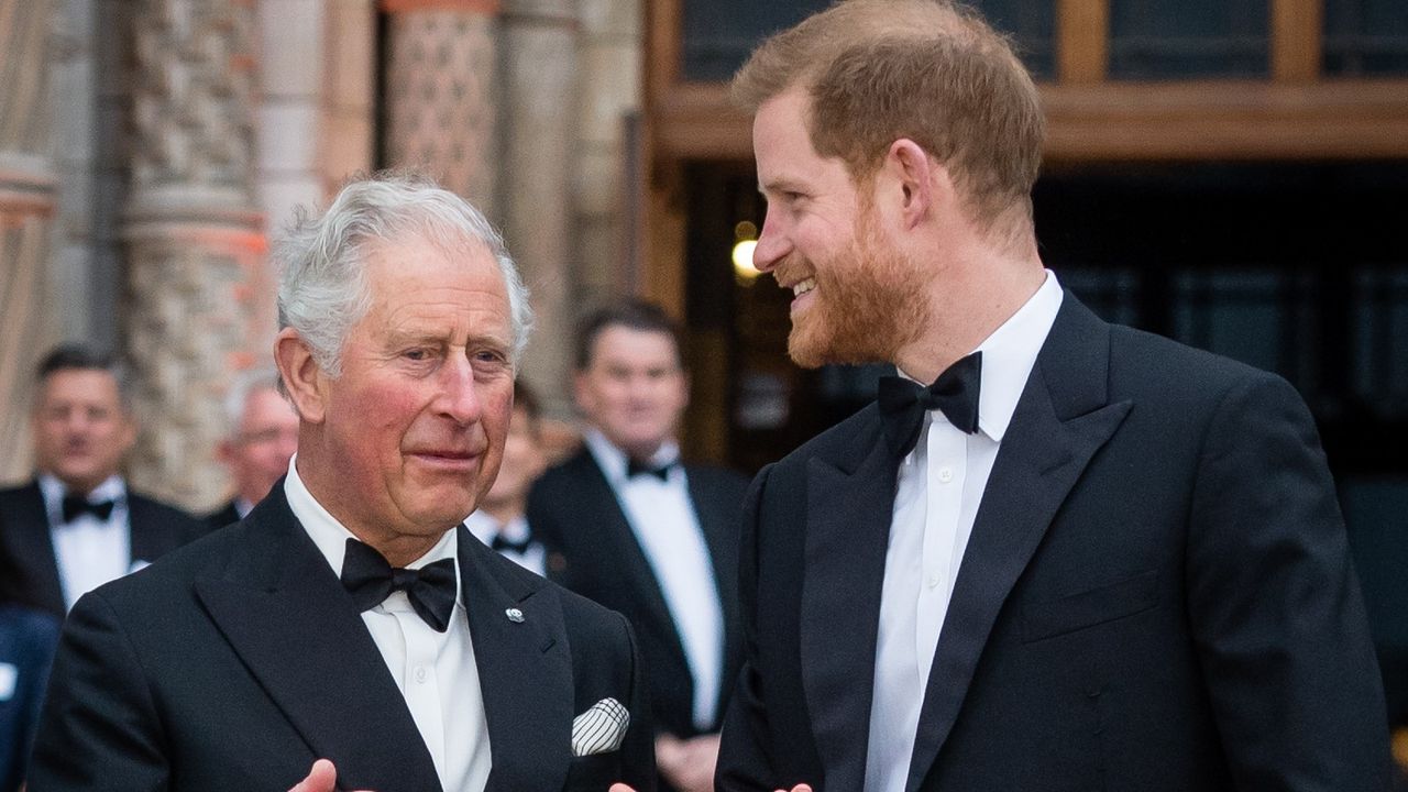 Prince Harry and Prince Charles