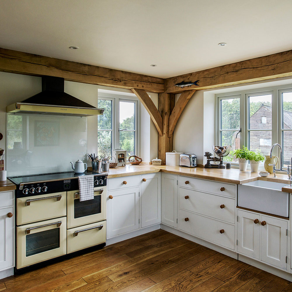 Explore this characterful two-bedroom oak-framed new-build in the New ...