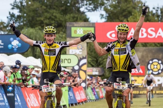 Kristian Hynek and Robert Mennen (Topeak-Ergon Racing)