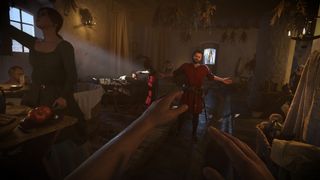 Getting into a fight in a bathhouse in Kingdom Come: Deliverance 2