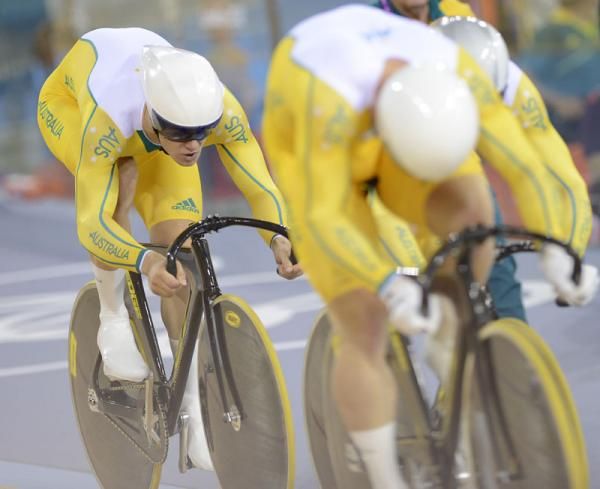 Australia's men's sprint team were out of the medals