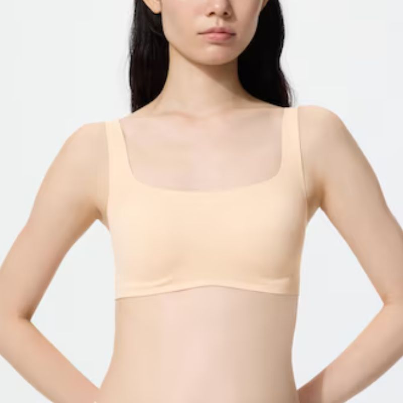 Uniqlo, Wireless Relax Bra in Beige
