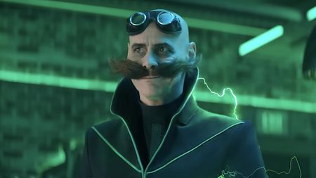 Dr. Robotnik with electricity sparking in Sonic the Hedgehog 2