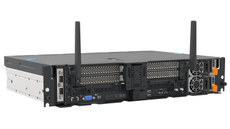 The Lenovo ThinkEdge from the front