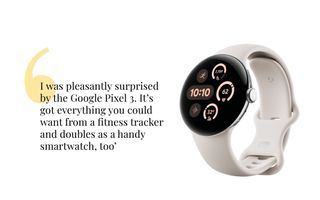 Most elegant fitness trackers: Google Pixel 3