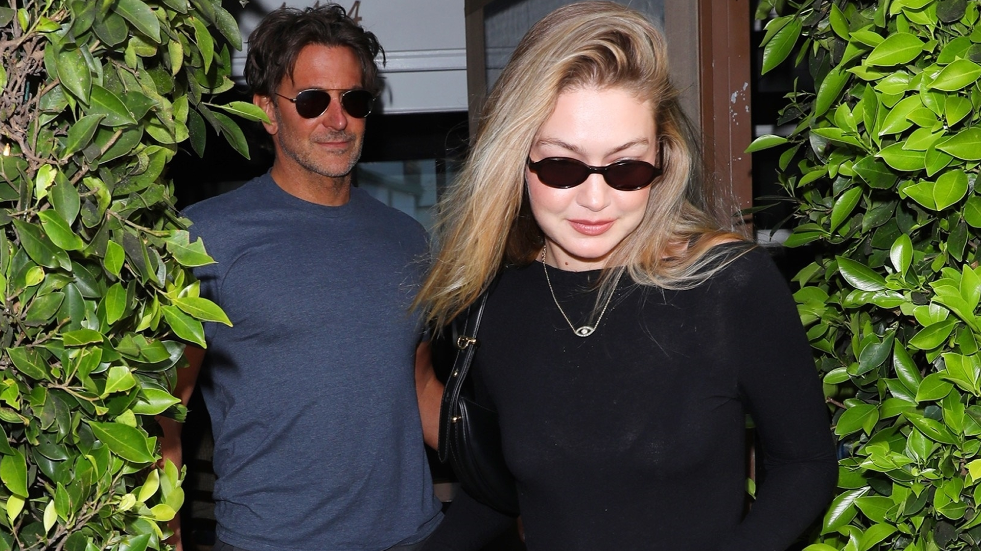 Gigi Hadid wore the butter yellow color trend on a date with Bradley Cooper