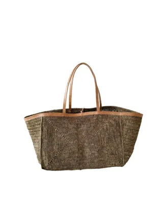 Raffia Basket Bag