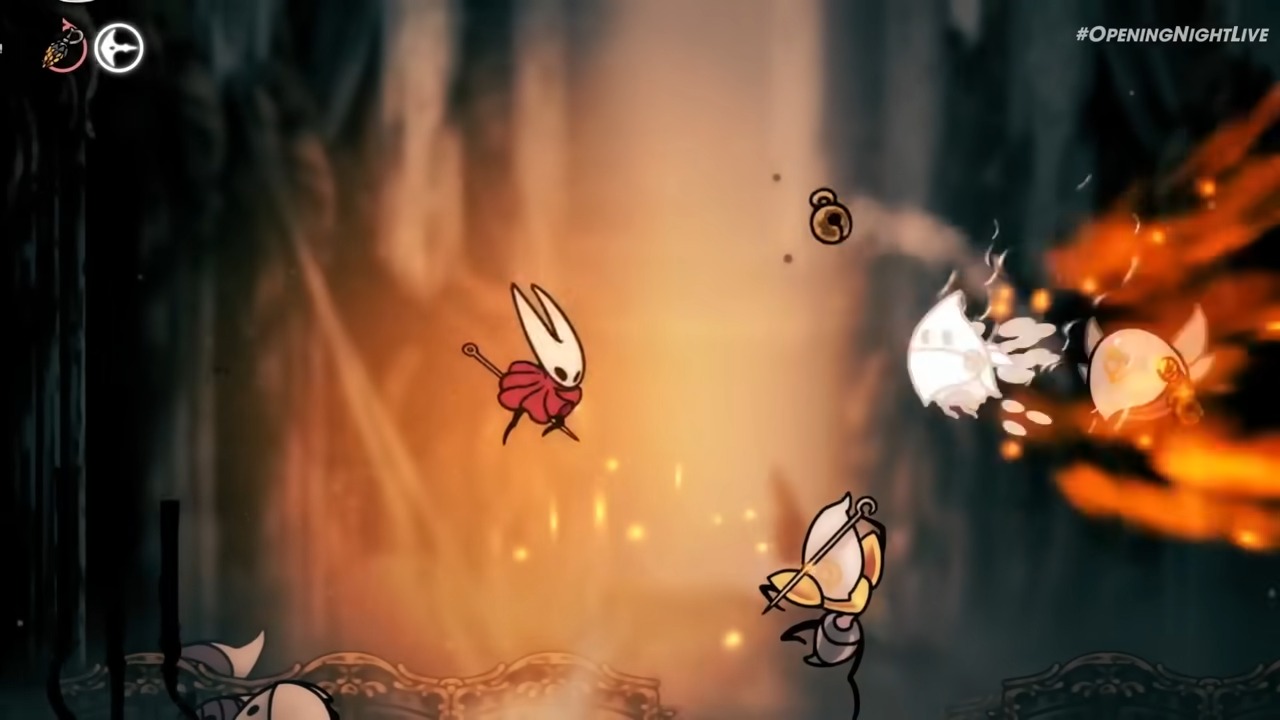 in Hollow Knight: Silksong from the Gamescom 2025 teaser