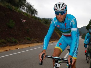 Vincenzo Nibali during the ride