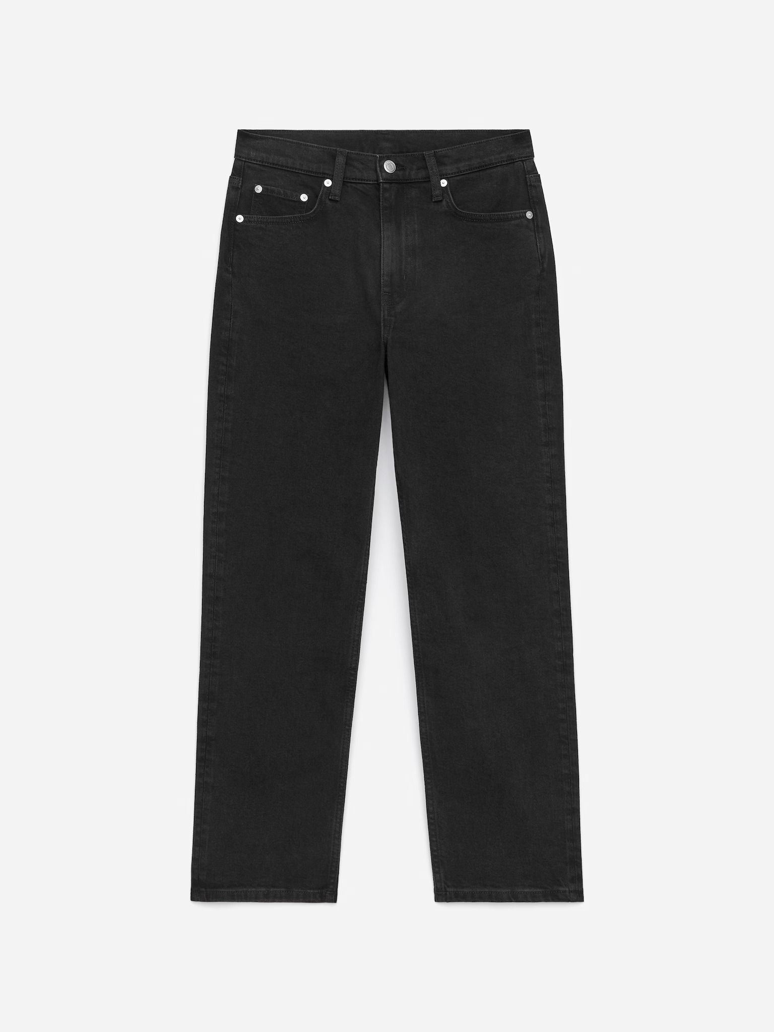 Jade Cropped Slim Jeans &amp;ndash; Mid Blue &amp;ndash; Women &amp;ndash; Arket Gb
