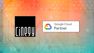 Cinegy and Google logos.