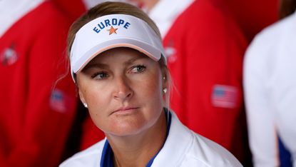 Anna Nordqvist at the Solheim Cup