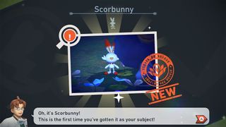 New Pokemon Snap Scorbunny