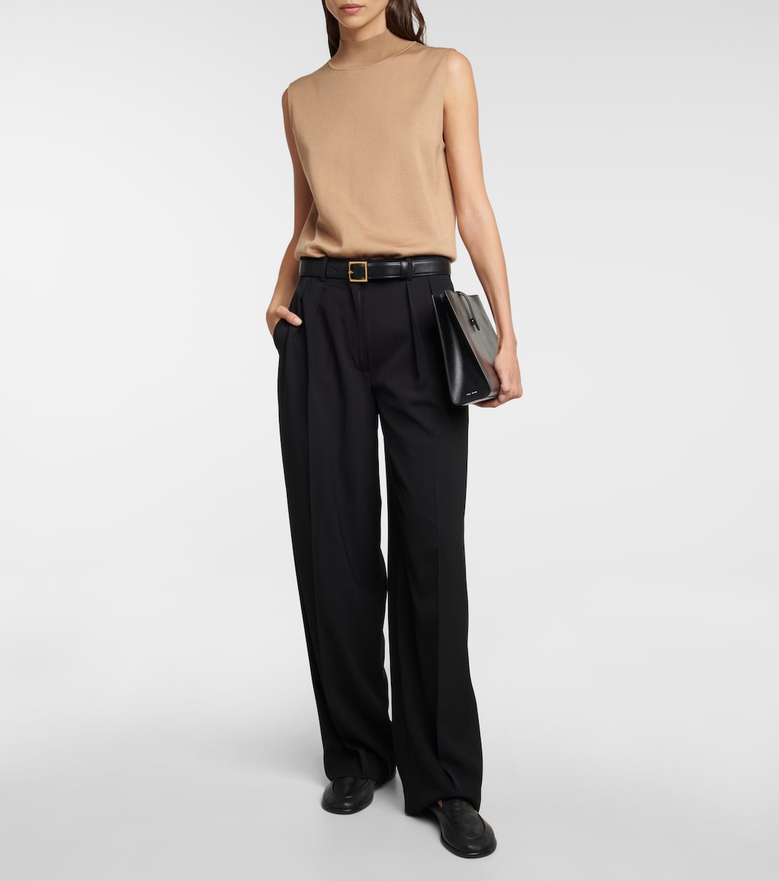 Igor High-Rise Wide-Leg Pants
