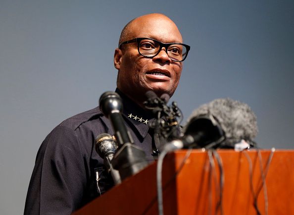 Dallas Police Chief David Brown. 