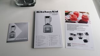 Image shows the KitchenAid K400.