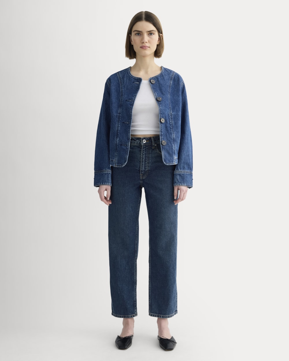 The Way-High® Jean 2.0 | Dark Indigo | 27.5” Inseam - 23