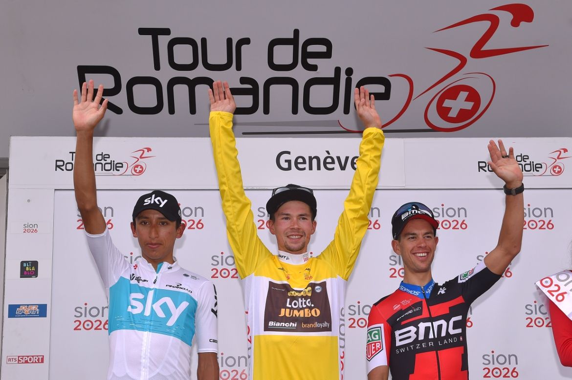 Primoz Roglic wins the 2018 Tour de Romandie