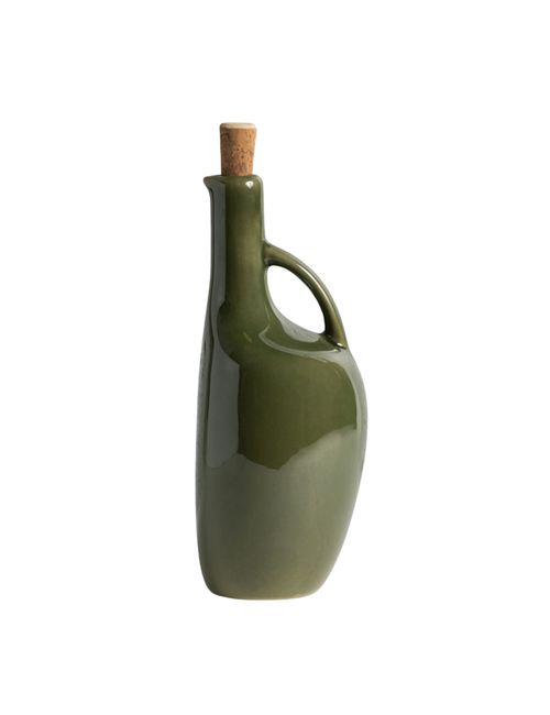 Gharyan Enameled Stoneware Olive Oil Bottle