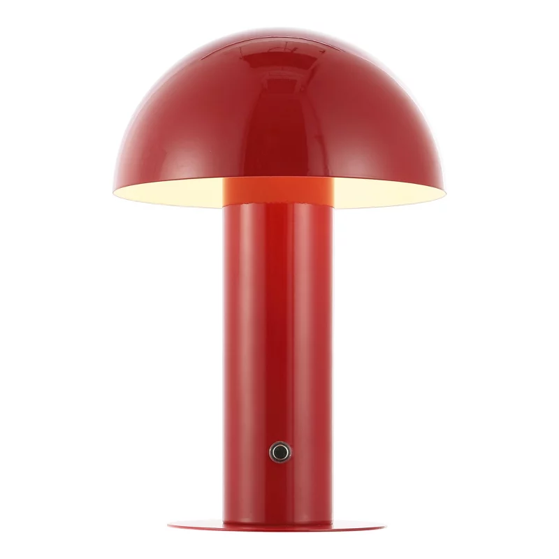 10.75" Jonathan Y Boletus Bohemian Led Mushroom Table Lamp: Touch Sensor, Portable, Etl Listed