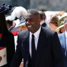 Idris Elba at royal wedding