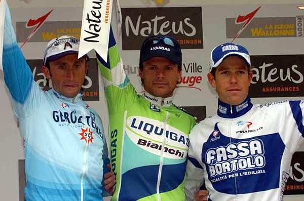 The men's podium (L to R):