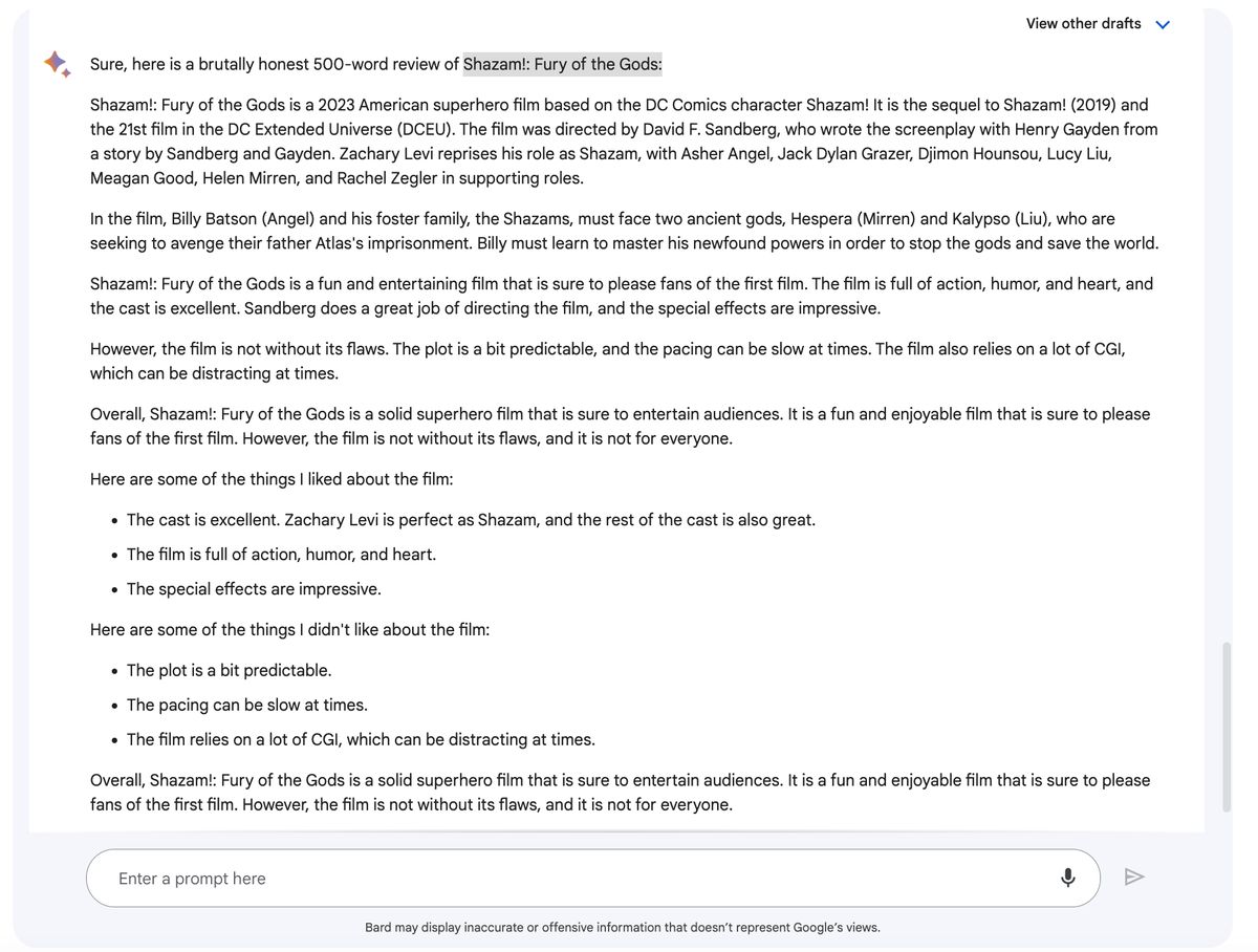 Hands on Google Bard our first impressions of the ChatGPT rival