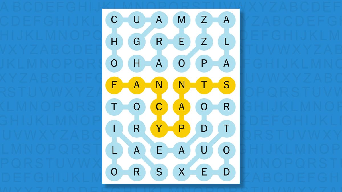 NYT Strands answers for game 800 on a blue background