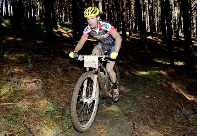Orange Monkey's Rourke Croeser, who competes in Kargo MTB Pro colours locally, has high hopes for himself at the UCI MTB