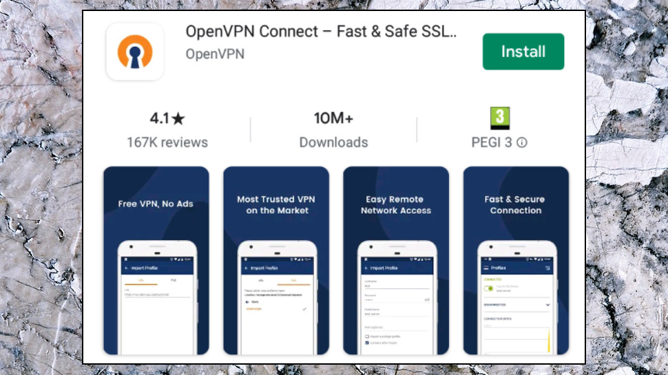 OpenVPN Connect is an open-source VPN app