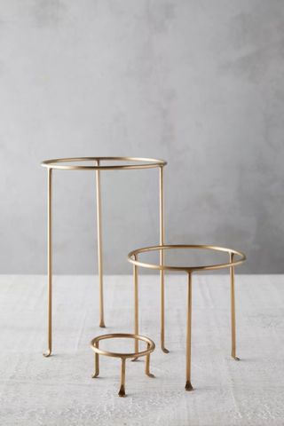 Solid Brass Plant Stand