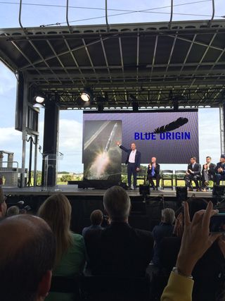 Bezos Announces New Blue Origin Facility at KSC
