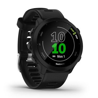 Garmin Forerunner 55 Easy to Use Lightweight Gps Running Smartwatch, Running and Training Guidance, Safety and Tracking Features Included, Black