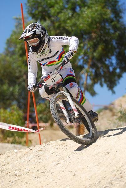 Caroline Buchanan looks the goods in her new world champion kit.