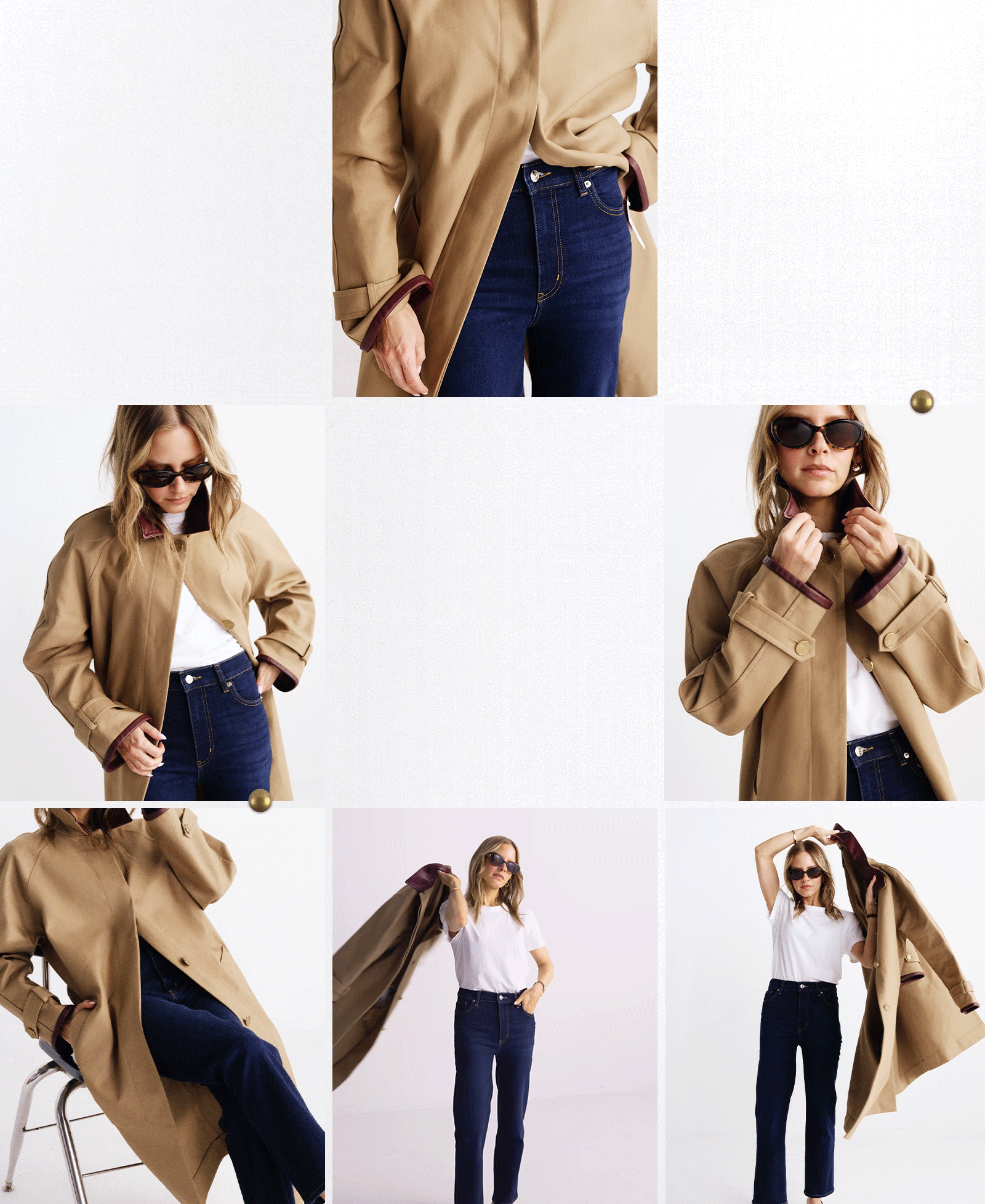 Who What Wear, The Great Try-On, Spring 2026: dark-wash jeans