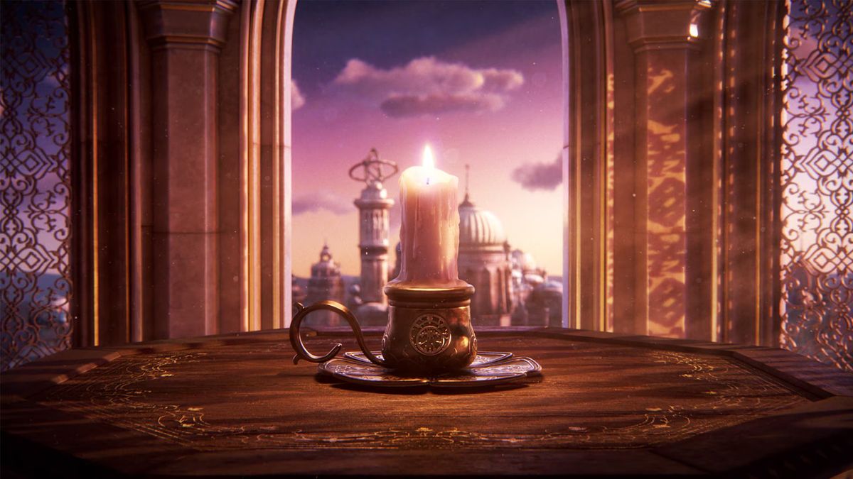 Prince of Persia: The Sands of Time Remake website image - picture of a candle