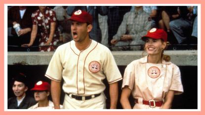 A LEAGUE OF THEIR OWN 1992 Coumbia/Parkway film with Geena Davis and Tom Hanks. Where is A League of Their Own streaming?