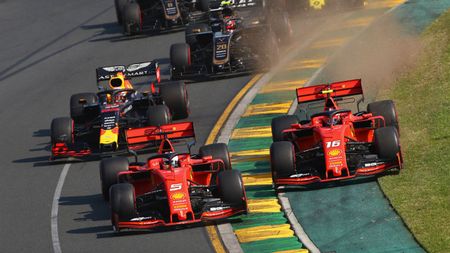 Ferrari’s Sebastian Vettel and Charles Leclerc finished fourth and fifth at the Australian GP