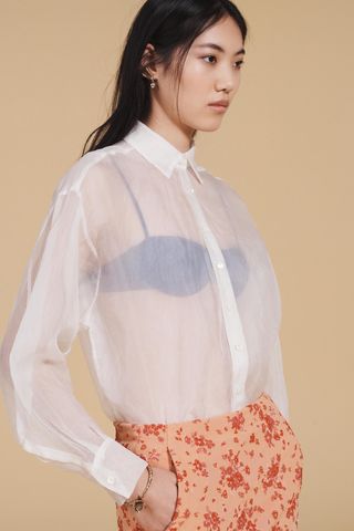 Organza Silk Shirt Limited Edition