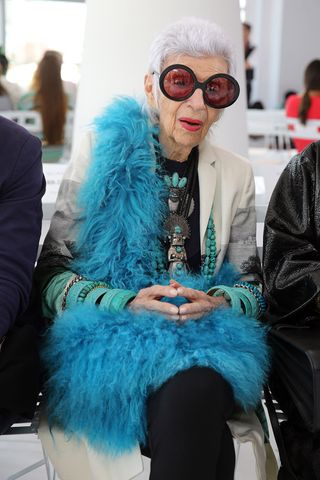 Iris Apfel launching emojis and new line with Macy's | Marie Claire UK