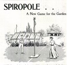 Edwardian advert for Swingball