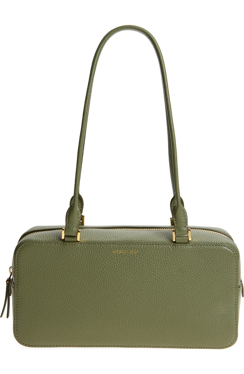 Boxy Leather Shoulder Bag