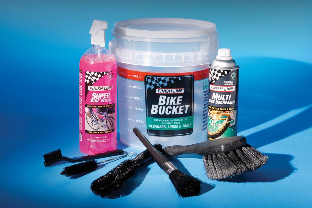 Finish Line eight item bike cleaning kit review Cycling Weekly