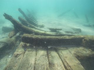 An analysis of some of the wreckage revealed that the wood from the ship came from Turkey. The research team believes the ship was part of a 19th century Egyptian naval fleet.