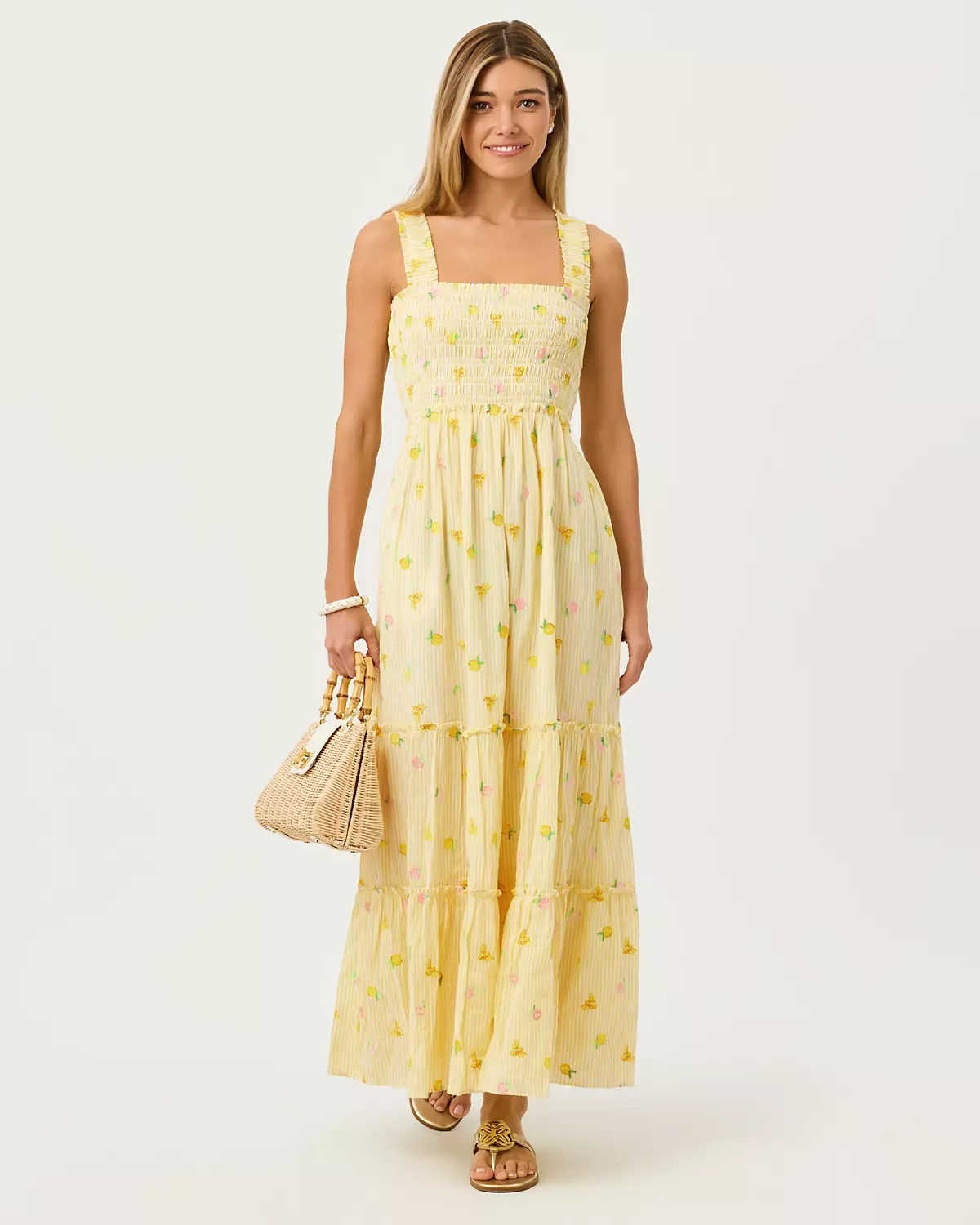 Hadly Smocked Maxi Dress