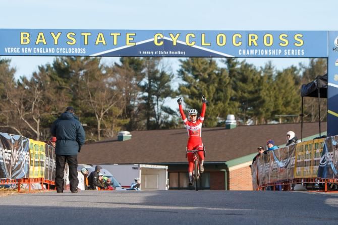 Elle Anderson, USA Cycling's ProCX women's points leader, wins day one of Baystate Cyclocross Weekend