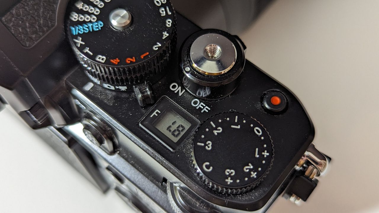 Nikon Zf shutter button