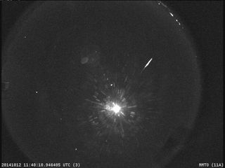 2014 Orionid Meteor Over Southern Arizona