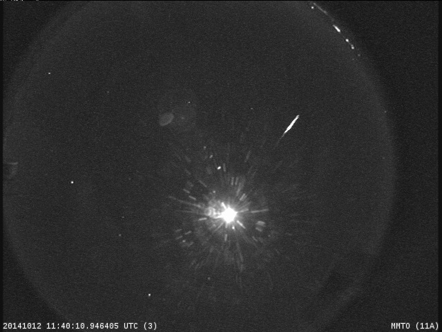 2014 Orionid Meteor Over Southern Arizona