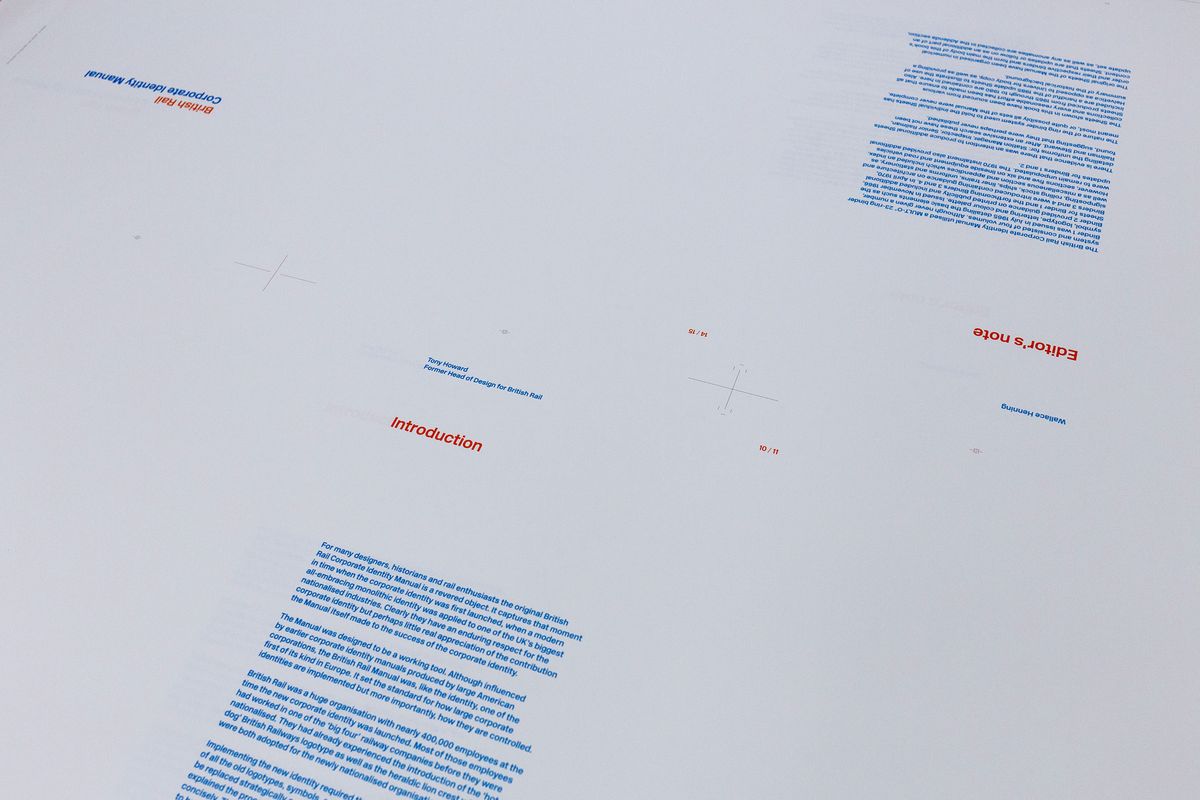 Scroll through the gallery above to see snapshots of the process involved in recreating the manual